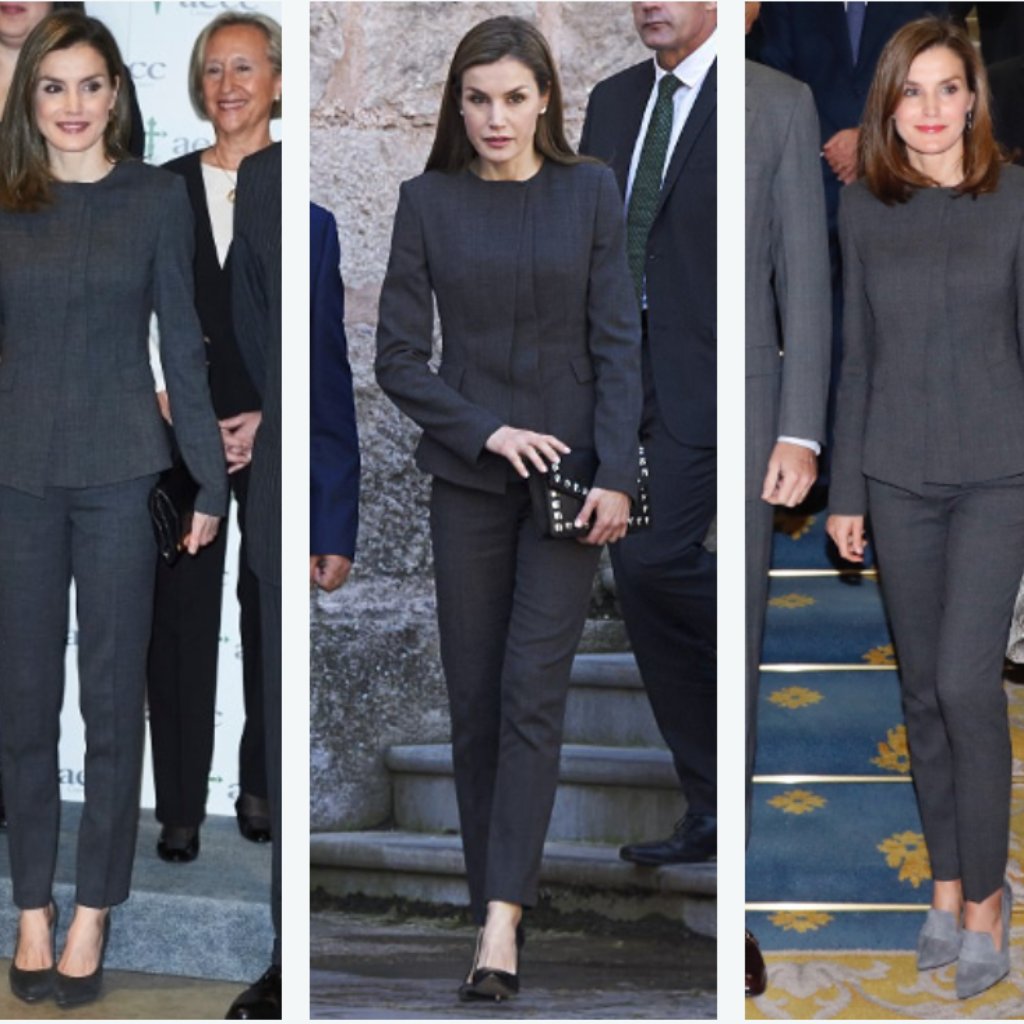 Hugo Boss Dark Gray Women's Tailored Two-Piece Suit